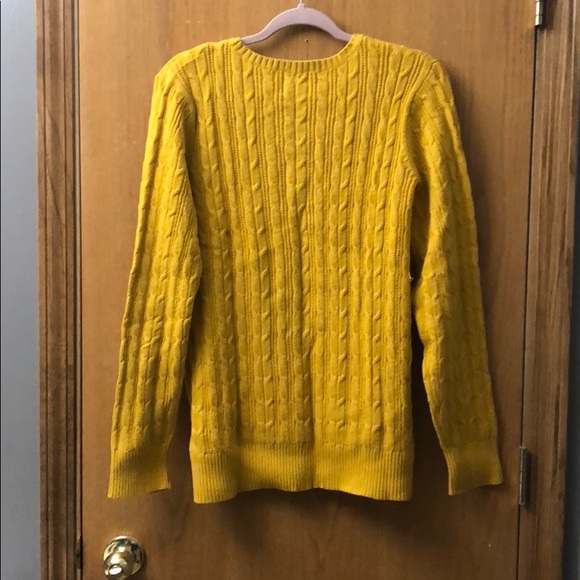 NWT mustard/ gold sweater - Picture 7 of 7